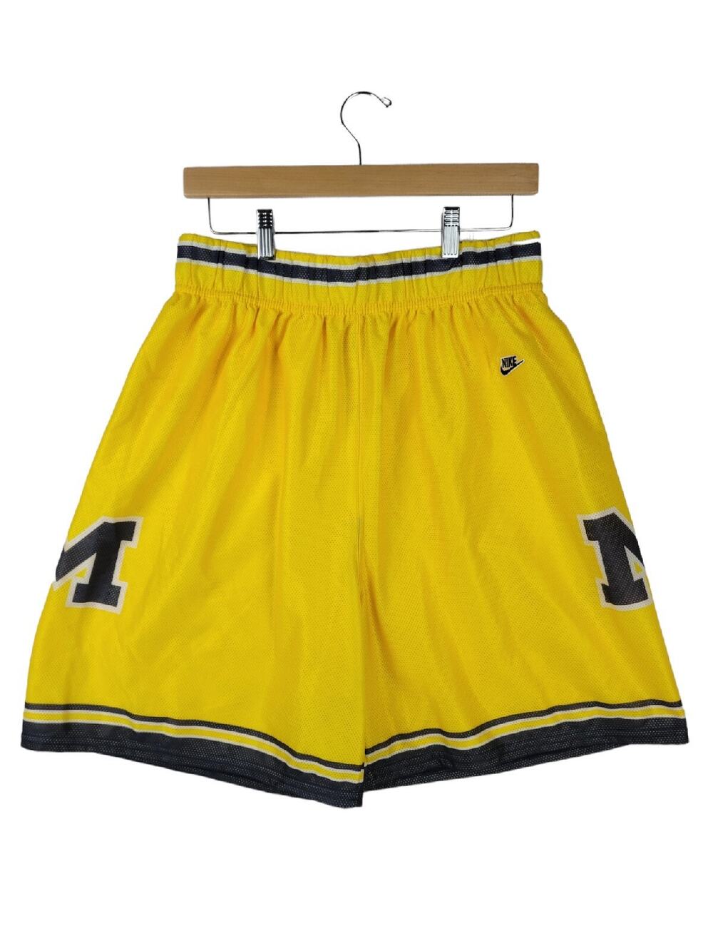 Michigan Wolverines Nike Shorts Mens Size XL Basketball 1980's NCAA NEW W/TAGS